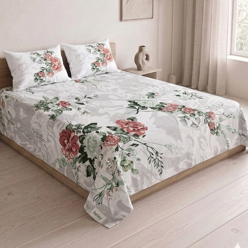 Floral Bedsheet